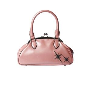 Rockabilly Pinup Pink Star Purse